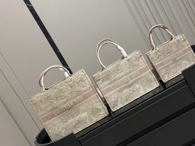 Dior Book Tote in Leather — 42 cm Options — source photograph 1 of 3