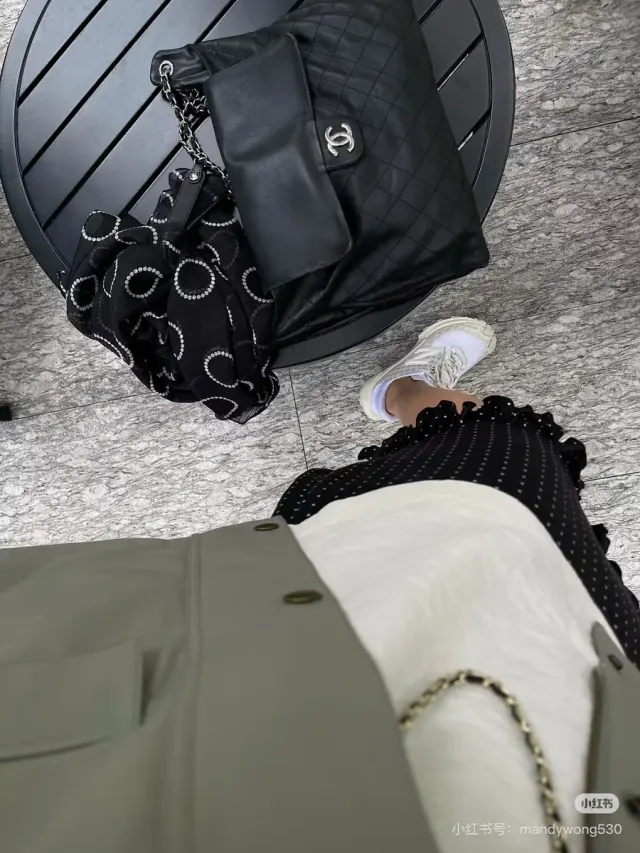 Chanel Chain Flap Crossbody Bag in Leather — source photograph 1 of 3