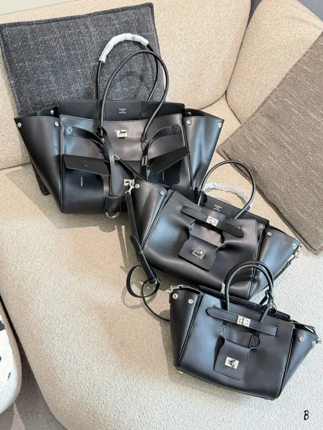 Balenciaga Bel Air Crossbody Bag in Leather — source photograph 1 of 3