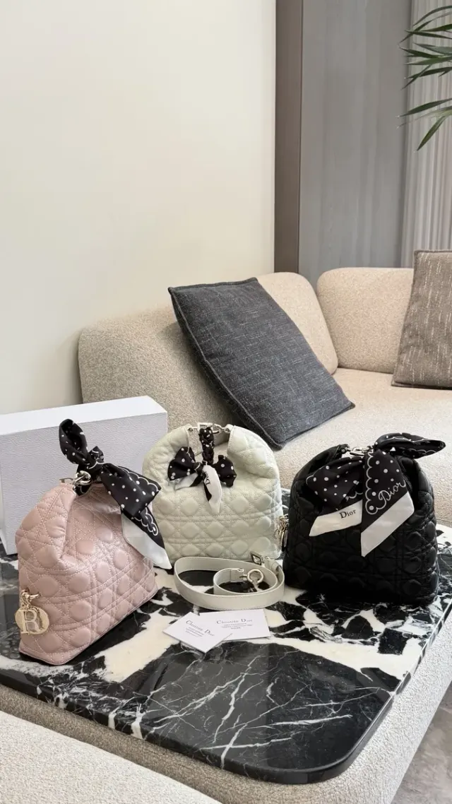 Dior Toujours Quilted Shoulder Bag in Leather — source photograph 1 of 3