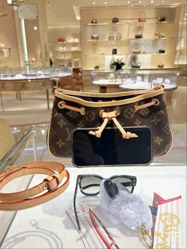 Louis Vuitton Nano Frivole Handbag in Leather — source photograph 1 of 3