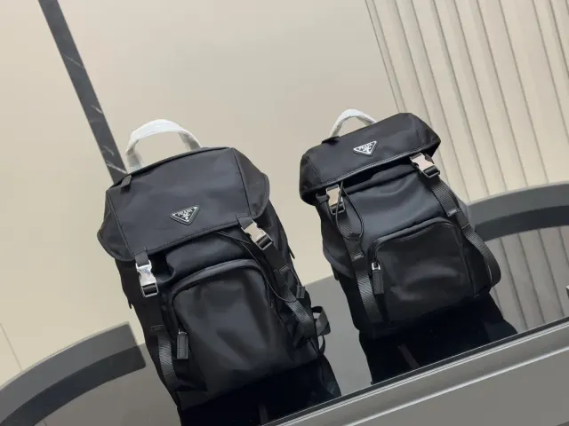 Prada Nylon Backpack — 41 × 26 cm Options — source photograph 1 of 3