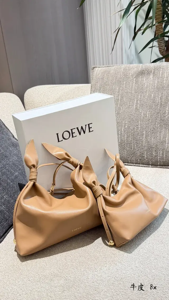 Loewe Crossbody Bag in Leather — 24.5 × 6 × 14.5 cm Options — source photograph 1 of 3