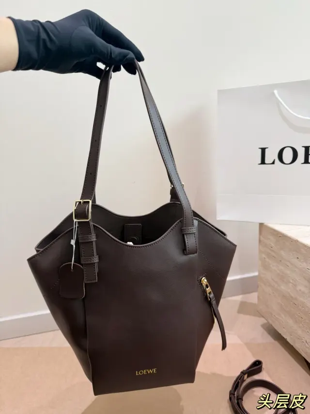 Loewe Hammock Crossbody Bag in Leather — source photograph 1 of 3