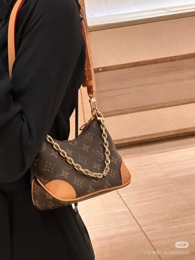 Louis Vuitton Nano Crossbody Bag in Leather — source photograph 1 of 3