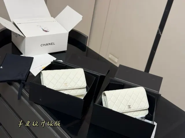 Chanel Wallet on Chain in Leather — 19 × 12 cm — source photograph 1 of 3