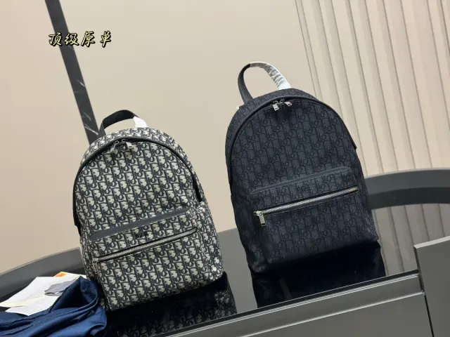 Dior Backpack in Leather — 28 × 39 cm — source photograph 1 of 3