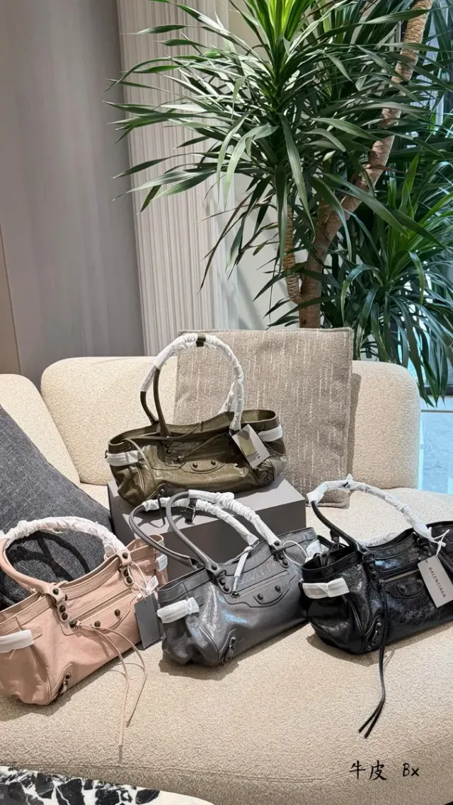 Balenciaga Le City Crossbody Bag in Leather — source photograph 1 of 3