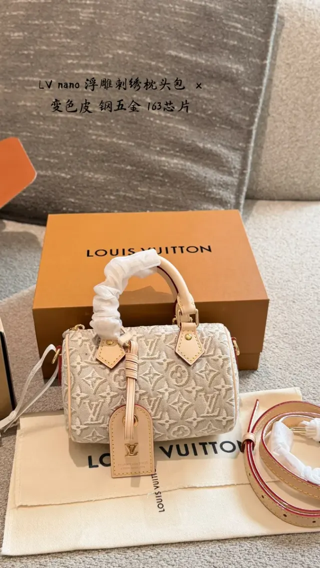 Louis Vuitton Speedy Embroidered Canvas Crossbody Bag — source photograph 1 of 3