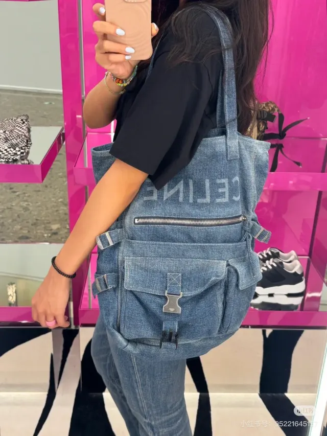 Celine Denim Tote Bag — KU-74082E94 — source photograph 1 of 3