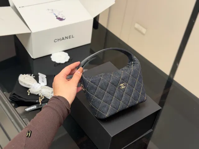 Chanel Gabrielle Shoulder Bag in Leather — 15 × 13 cm — source photograph 1 of 3