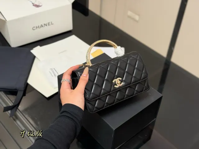 Chanel WOC Handbag in Leather — 19 × 11 cm — source photograph 1 of 3