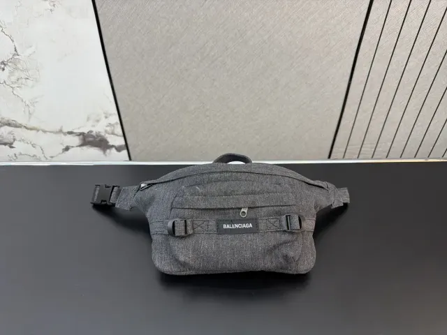 Balenciaga Explorer Nylon Printed Belt Bag — 26 × 16 cm — source photograph 1 of 3
