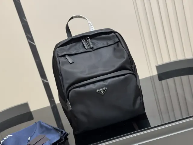 Prada Nylon Backpack — 31 × 37 cm — source photograph 1 of 3