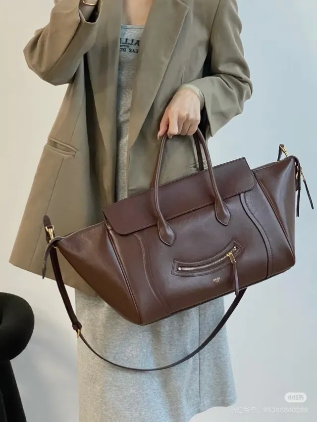 Celine Luggage Handbag in Leather — source photograph 1 of 3