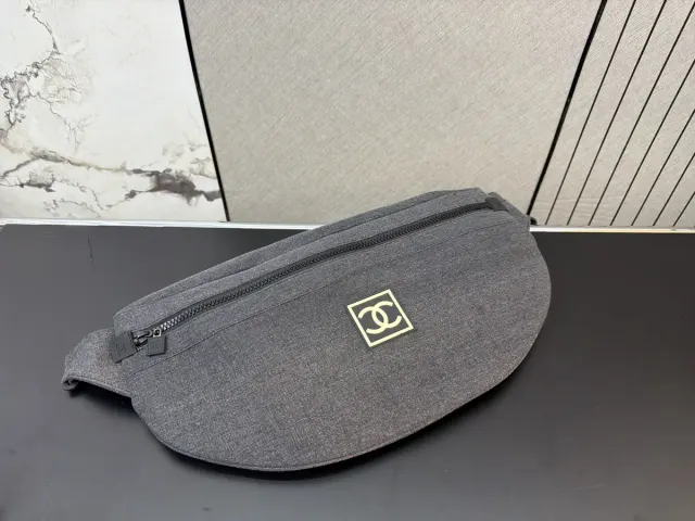 Chanel Nylon Belt Bag — 46 × 26 cm — source photograph 1 of 3