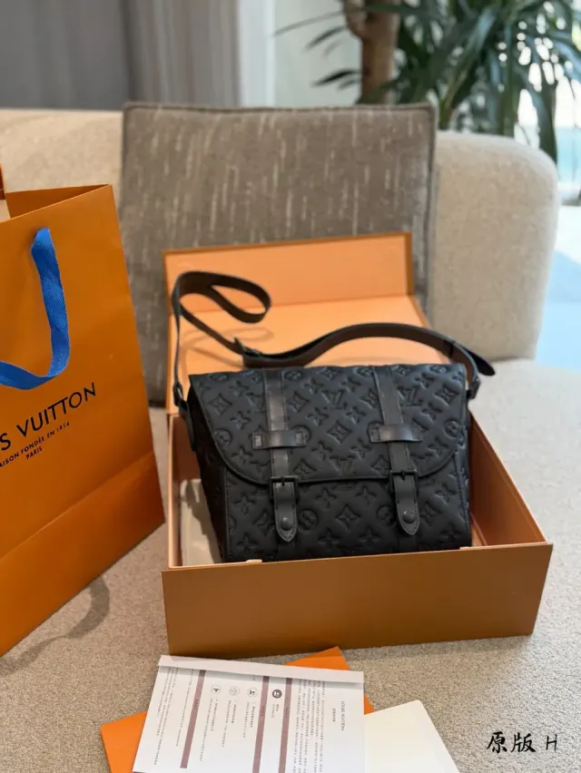 Louis Vuitton Sologne Monogram Flap Crossbody Bag in Leather — 24 × 23 cm — source photograph 1 of 3