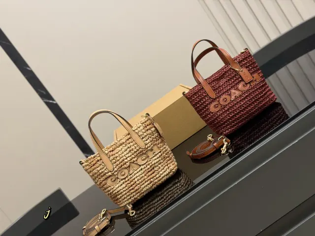 Coach City Tote Bag in Leather — 16 × 14 cm — source photograph 1 of 3