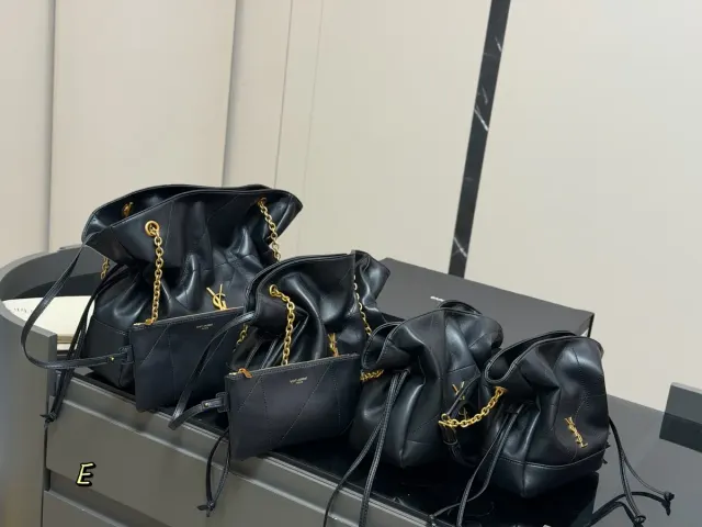 Saint Laurent Jamie Backpack in Leather — 30 cm Options — source photograph 1 of 3