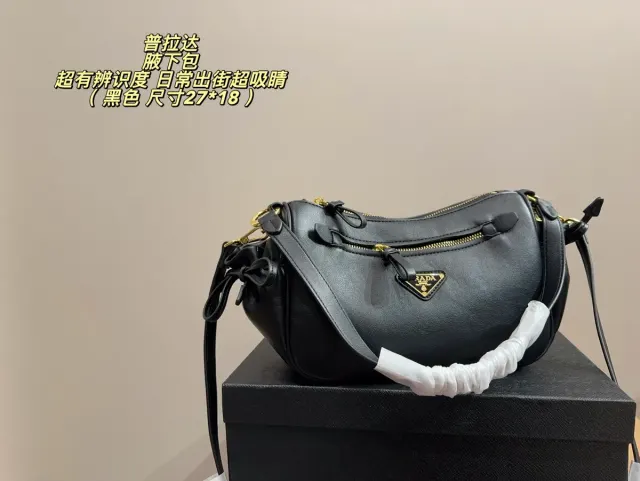 Prada Bow Crossbody Bag in Leather — source photograph 1 of 3