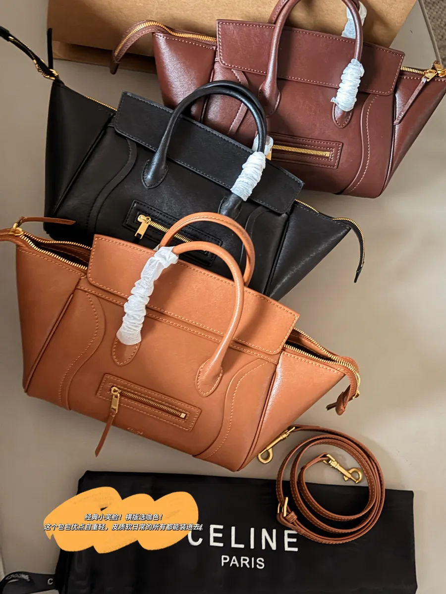 Celine Luggage Tote Bag — source photograph 1 of 3