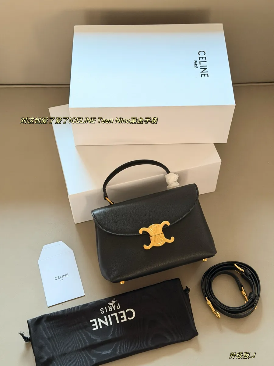 Celine Teen Handbag - 20.5 × 13 cm — source photograph 1 of 3