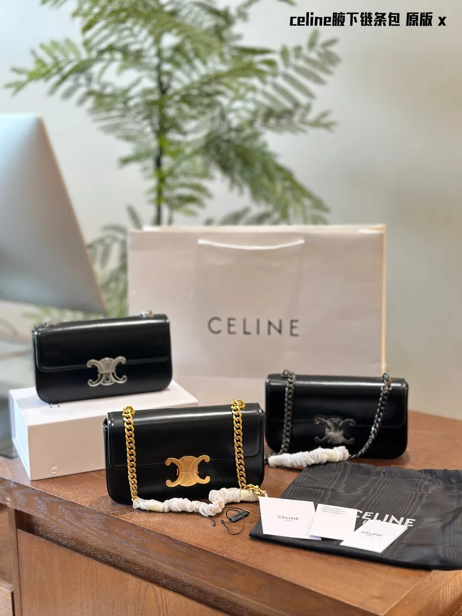 Celine Triomphe Chain Backpack — source photograph 1 of 3