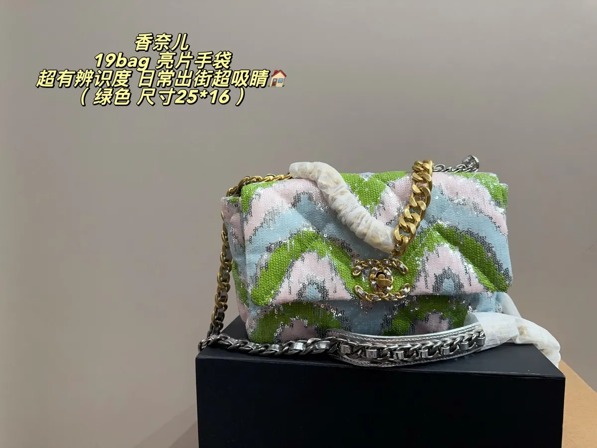 Chanel 19 Bag Quilted Chain Handbag — source photograph 1 of 3