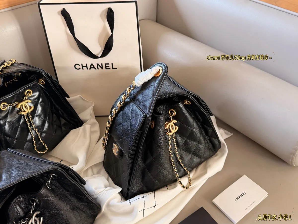 Chanel 25 Bag Shoulder Bag - 22 × 15 cm Options — source photograph 1 of 3