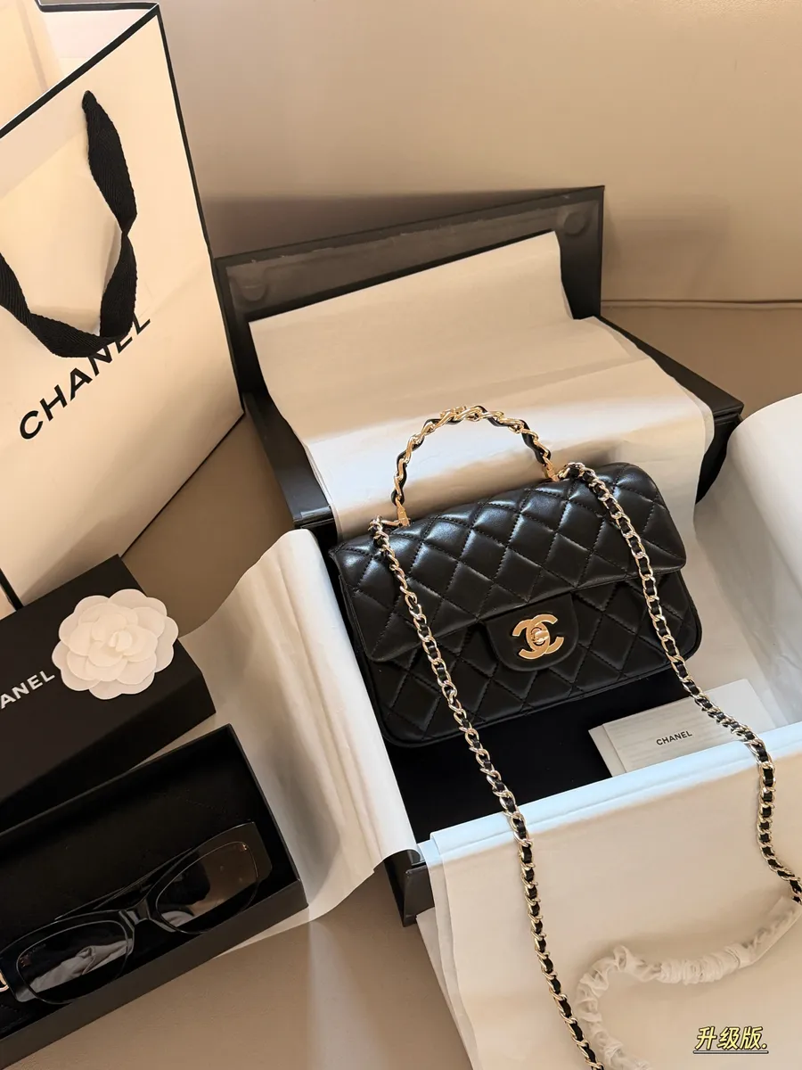 Chanel Classic Flap Handbag - 20 × 12 cm — source photograph 1 of 3