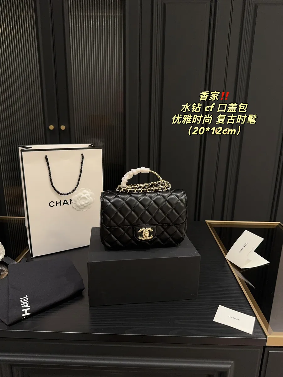 Chanel Classic Flap Handbag — source photograph 1 of 3