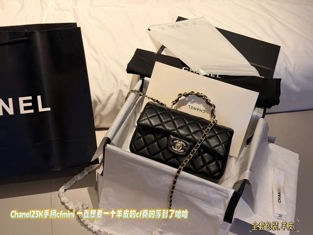 Chanel Classic Flap Mini Bag - 20 × 12 cm — source photograph 1 of 3