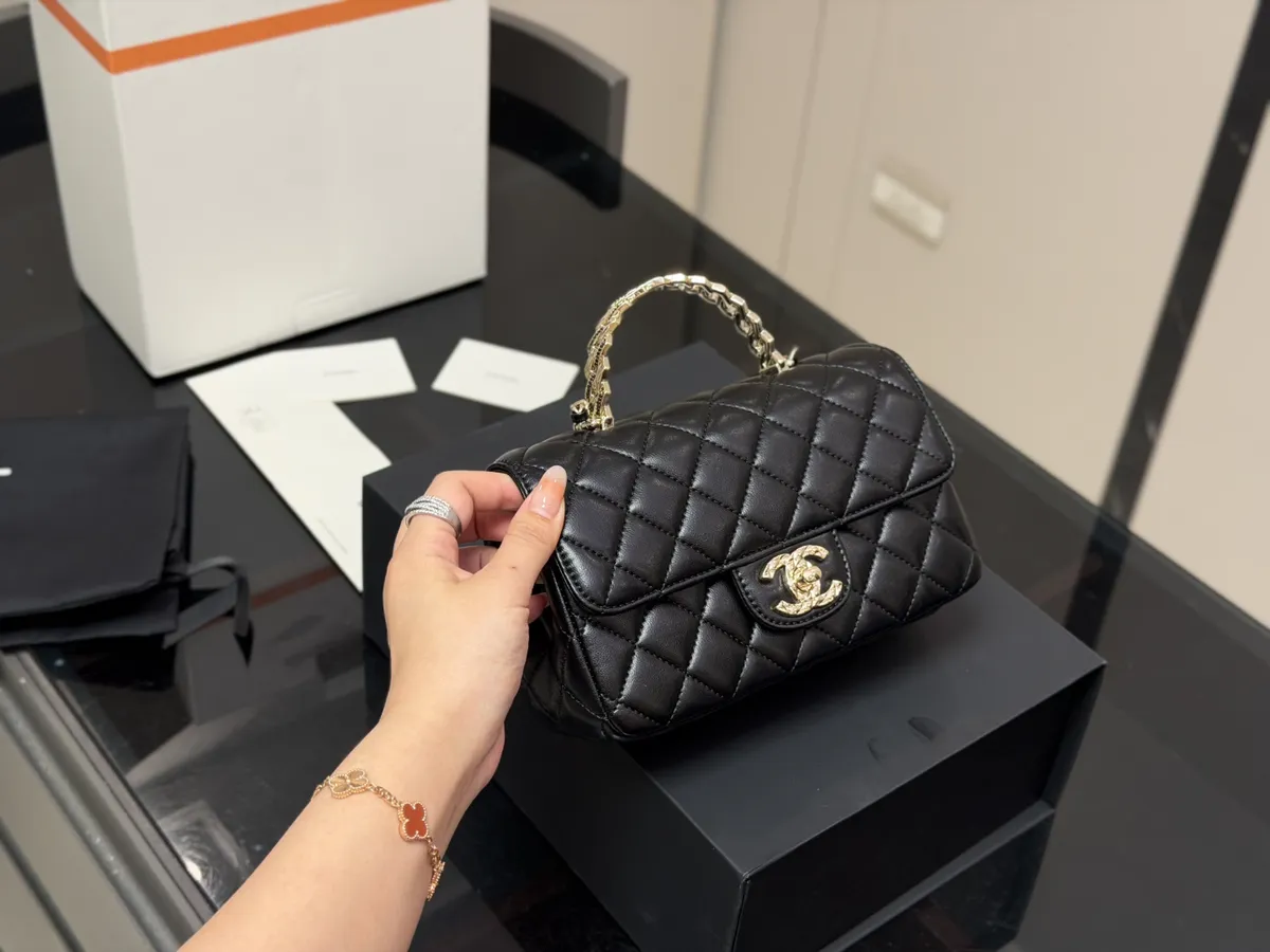 Chanel Classic Flap Mini Bag - 20 × 13 cm — source photograph 1 of 3