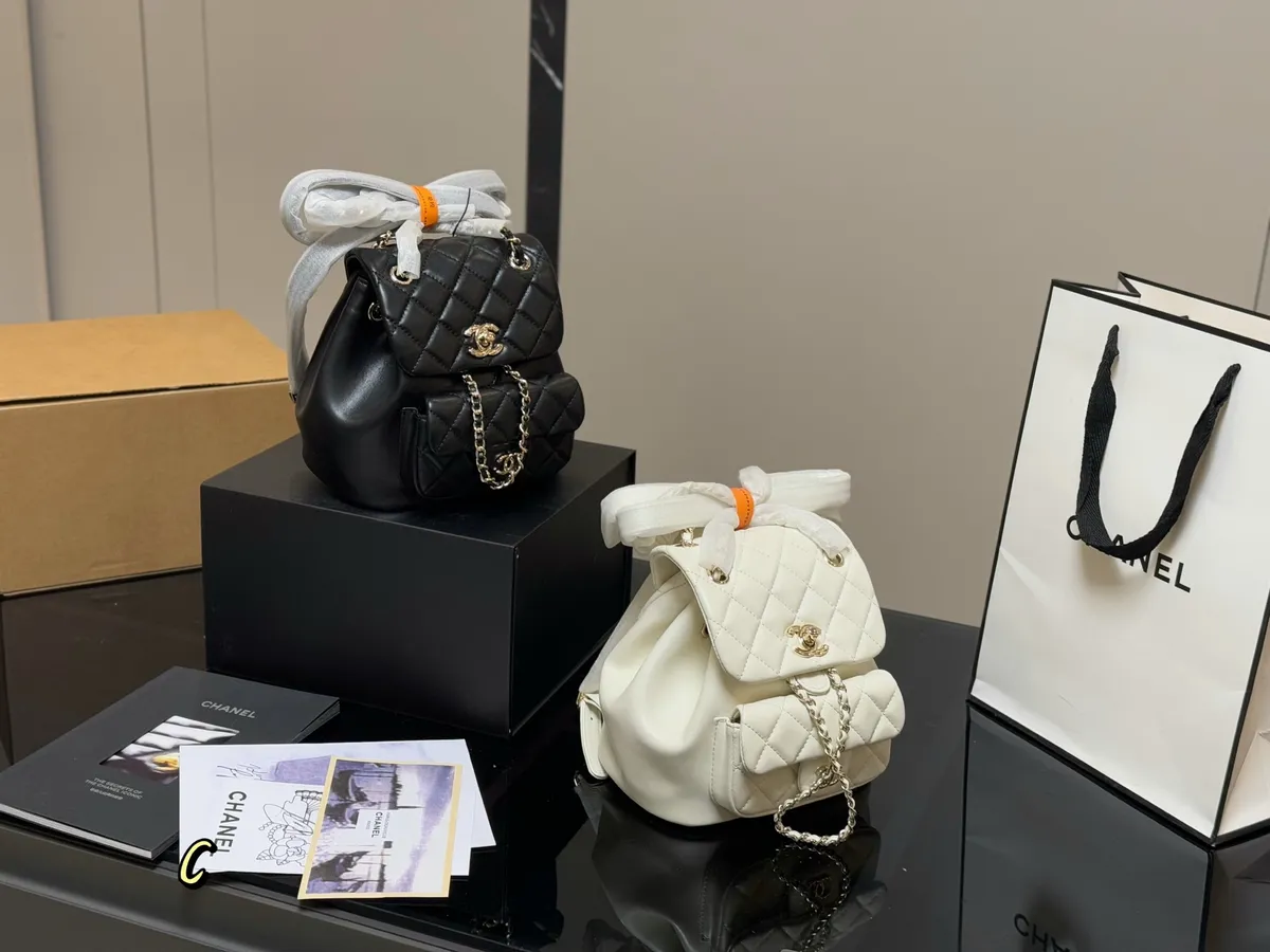 Chanel Duma Backpack - 18 × 20 cm — source photograph 1 of 3
