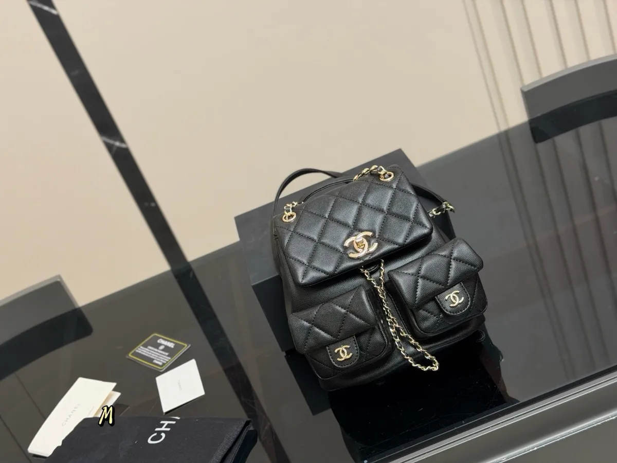 Chanel Duma Backpack - 20 × 20 cm — source photograph 1 of 3