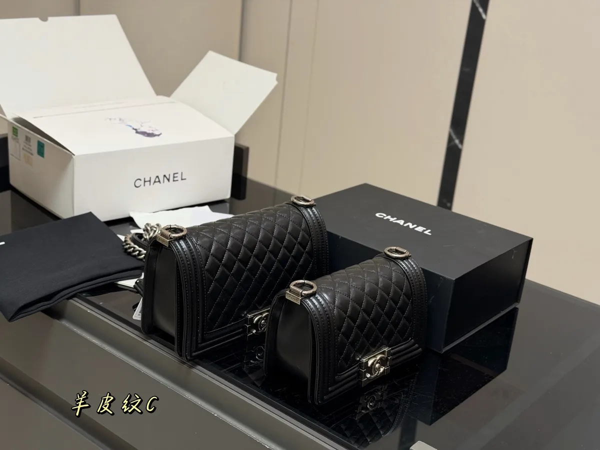 Chanel Le Boy Handbag - 25 cm Options — source photograph 1 of 3