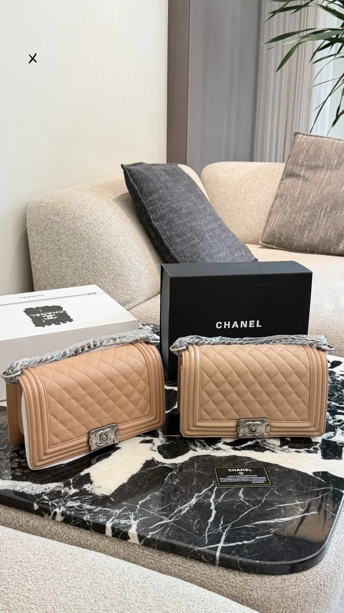 Chanel Le Boy Handbag - 25 cm — source photograph 1 of 3