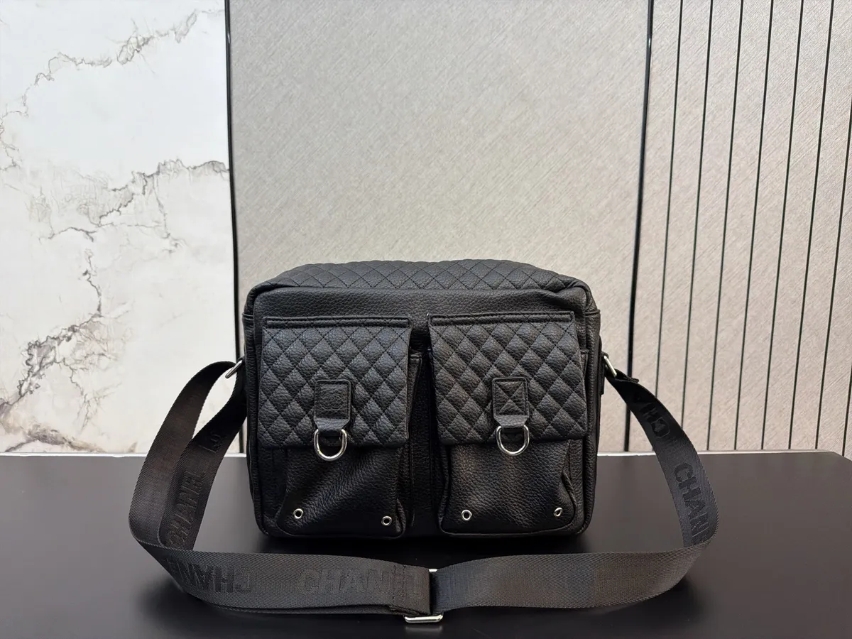 Chanel Quilted Embroidered Backpack - 30 × 28 cm — source photograph 1 of 3