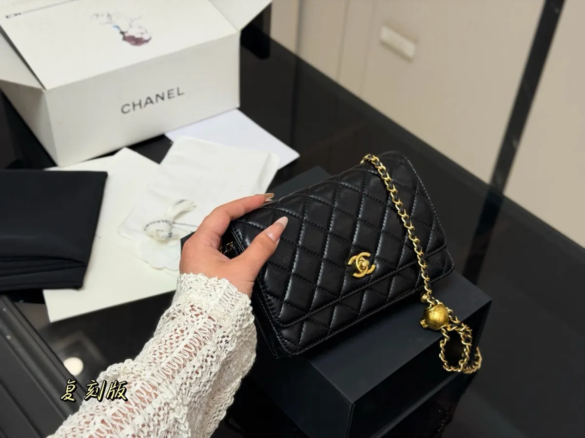 Chanel WOC Chain Handbag - 20 × 13 cm — source photograph 1 of 3