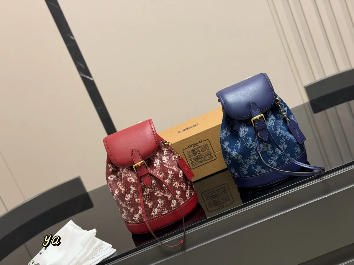 Coach Canvas Backpack - 17 × 21 cm — source photograph 1 of 3