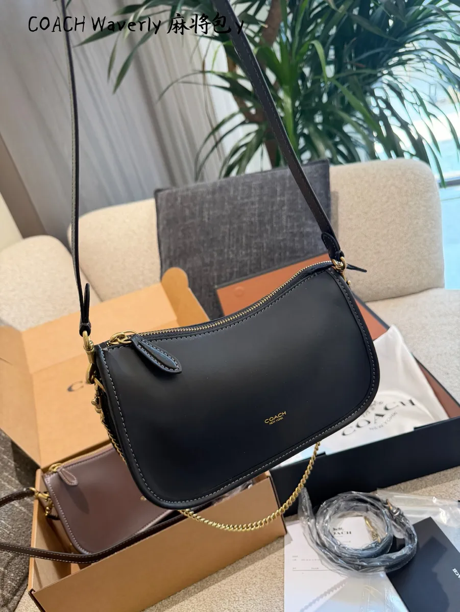 Coach Canvas Monogram Crossbody Bag — source photograph 1 of 3
