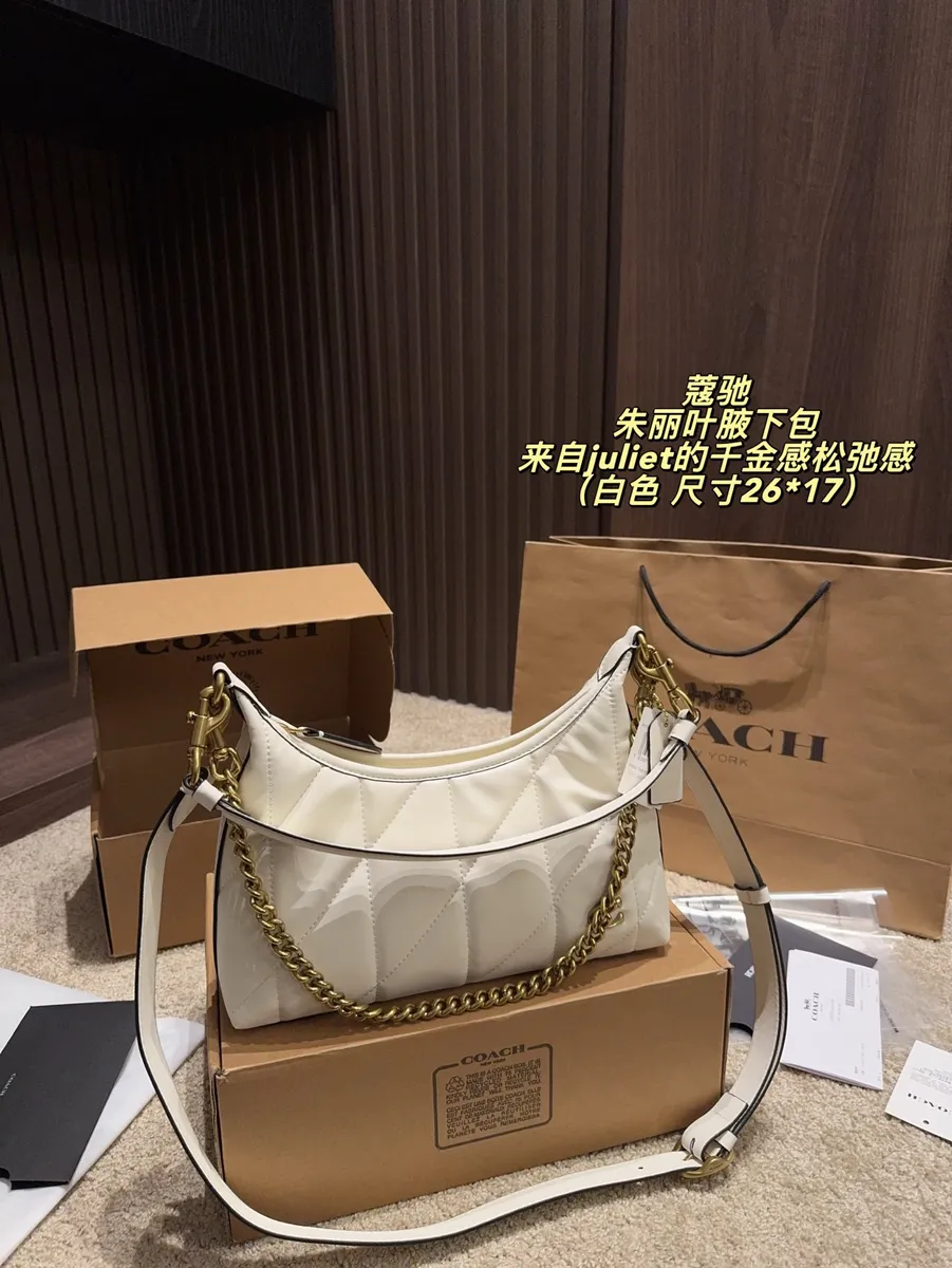 Coach Juliet Quilted Shoulder Bag — source photograph 1 of 3