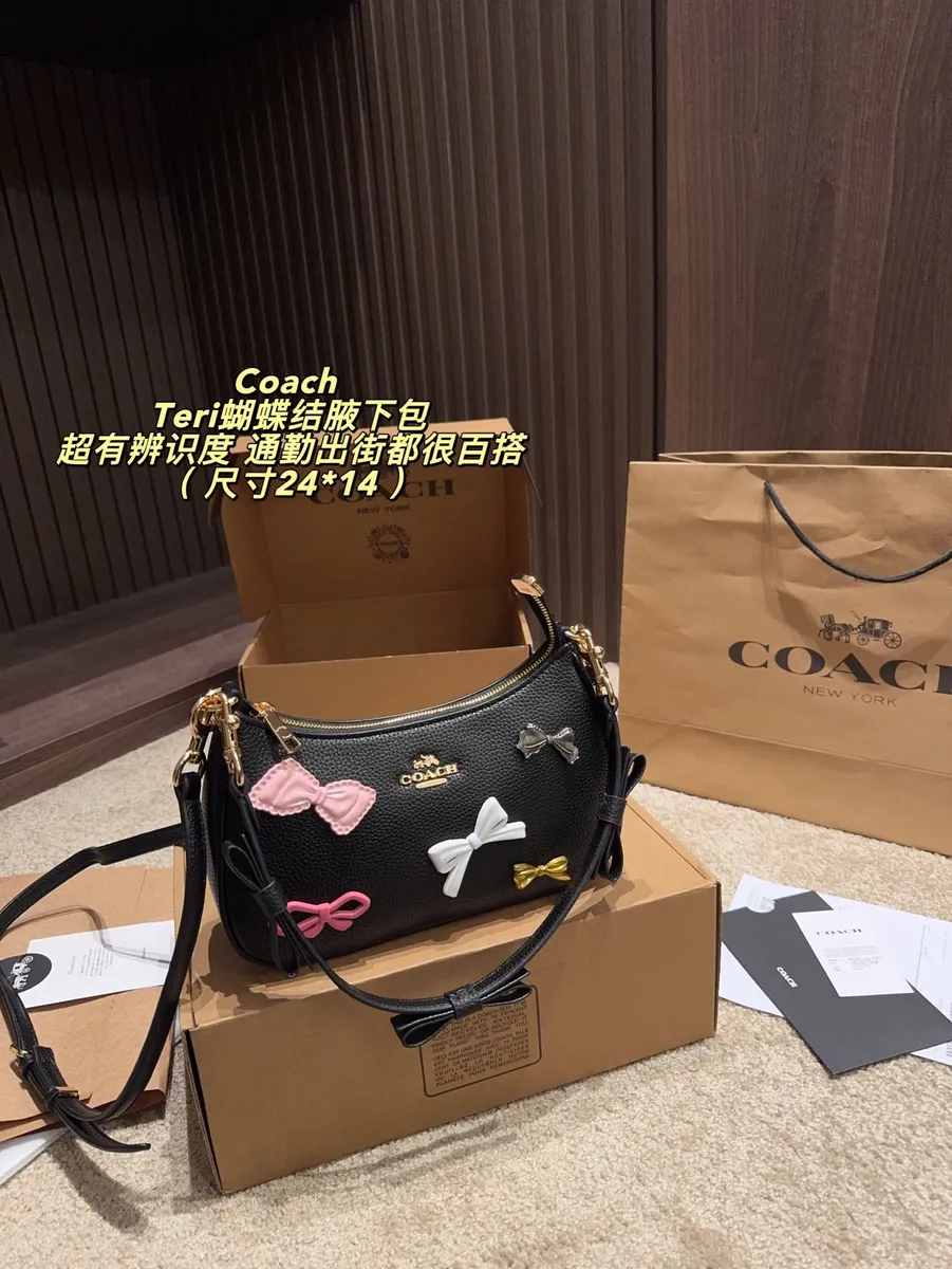 Coach Teri Bow Crossbody Bag — source photograph 1 of 3