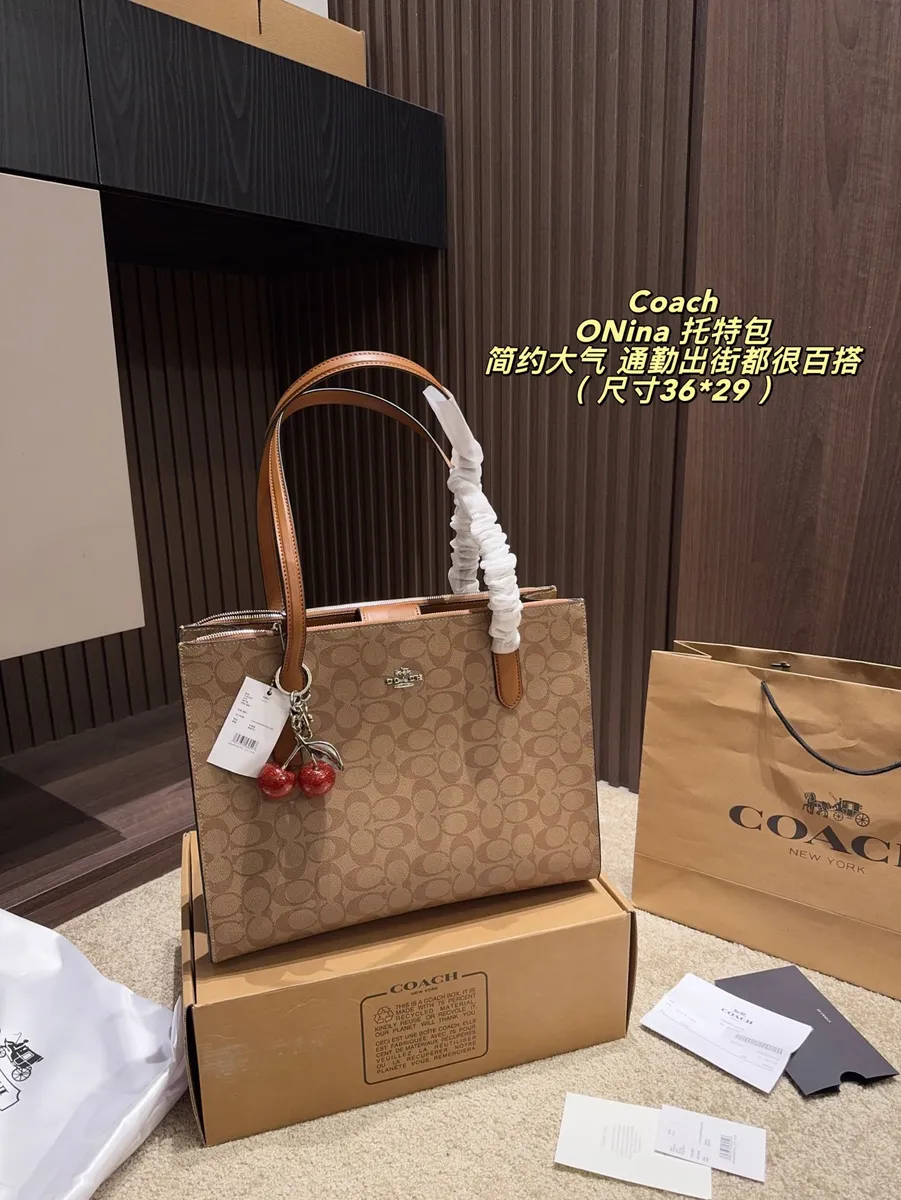 Coach Tote Bag — source photograph 1 of 3