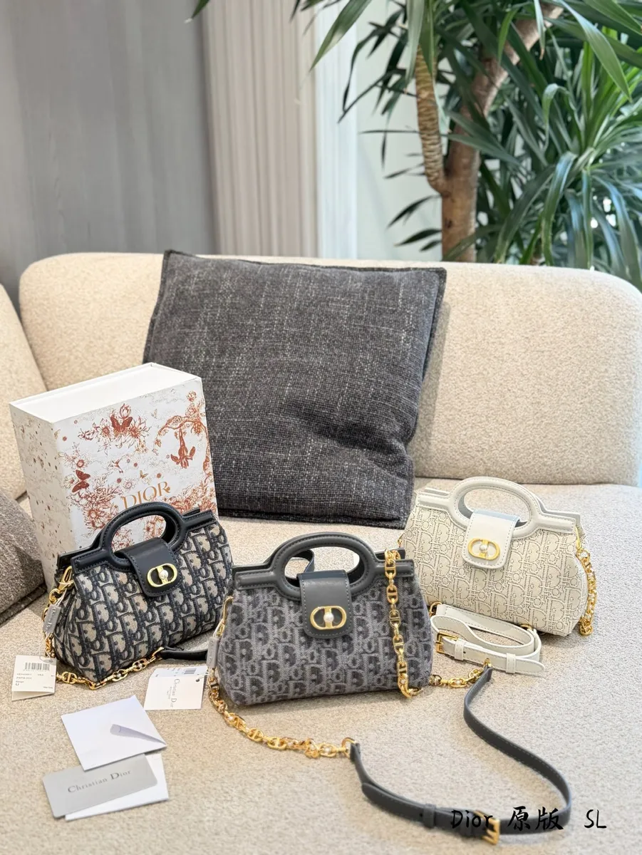 Dior D-Joy Canvas Monogram Crossbody Bag — source photograph 1 of 3