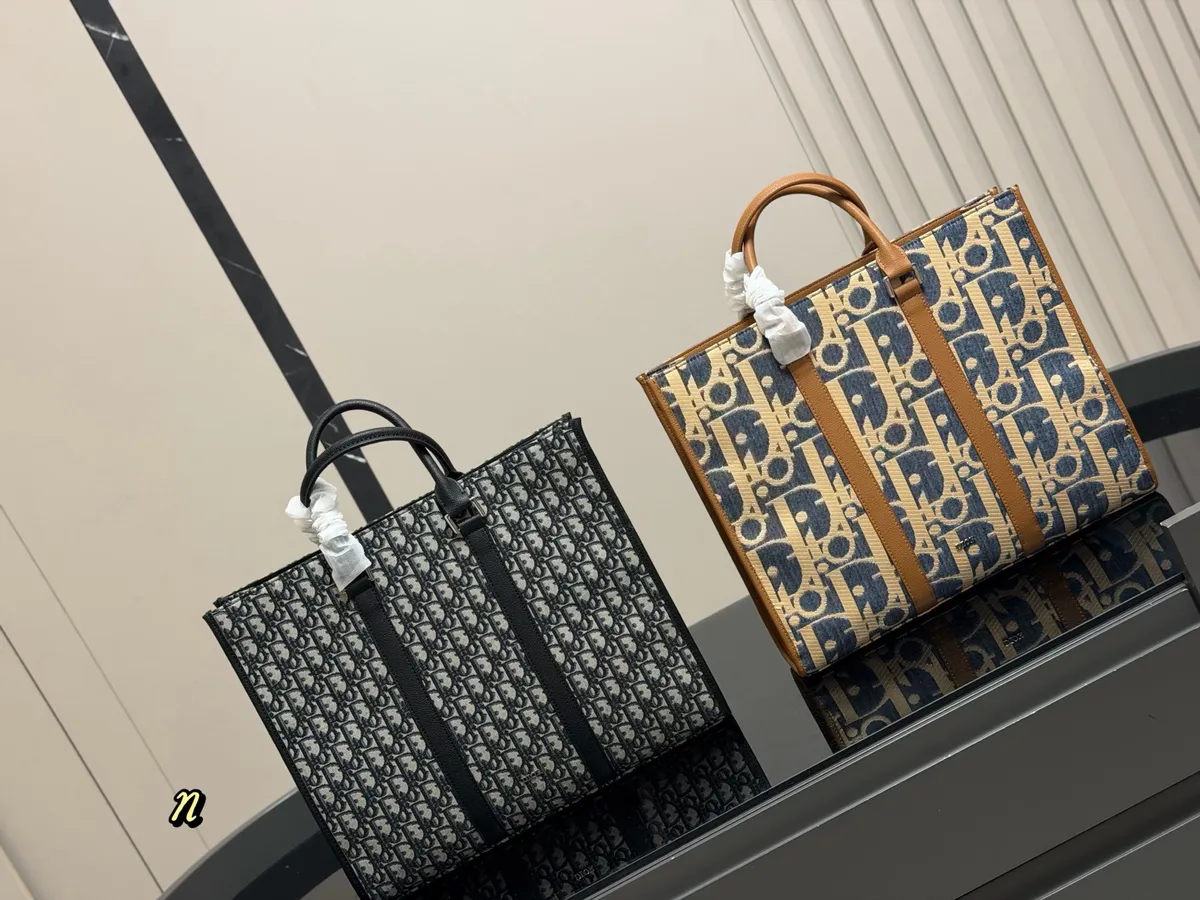 Dior Monogram Handbag - 40 × 34 cm — source photograph 1 of 3