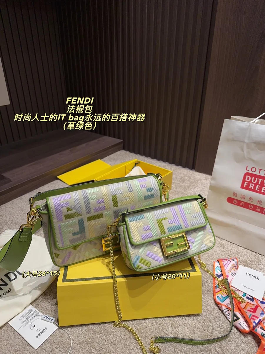 Fendi Baguette Crossbody Bag — source photograph 1 of 3
