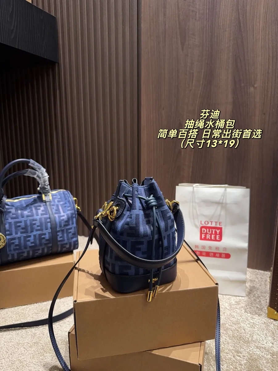 Fendi Drawstring Bucket Bag — source photograph 1 of 3