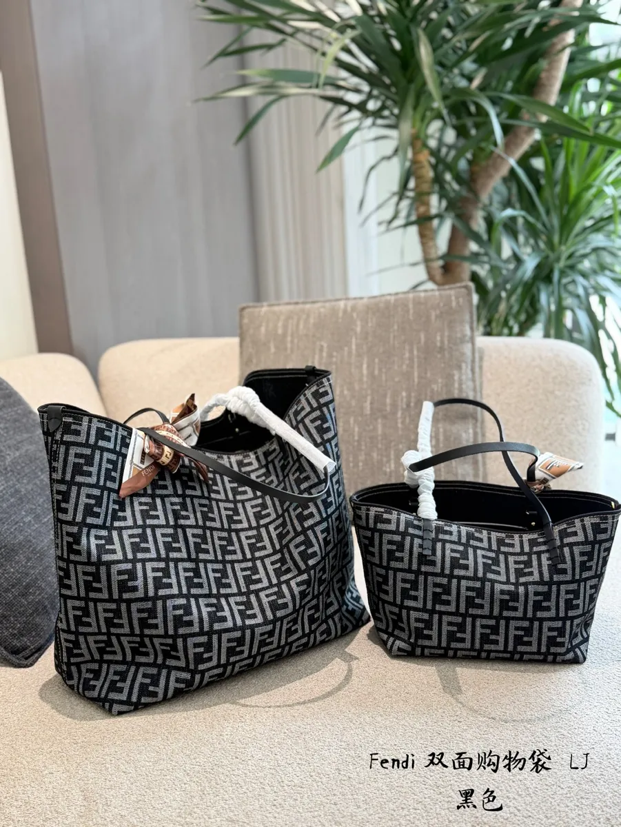 Fendi Monogram Tote Bag — source photograph 1 of 3