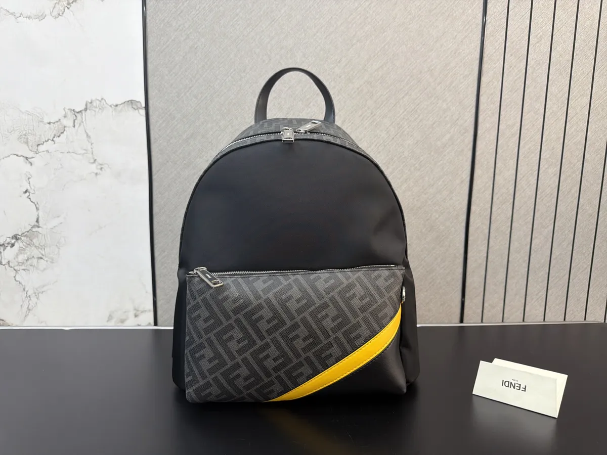 Fendi Nylon Backpack - 33 × 36 cm — source photograph 1 of 3